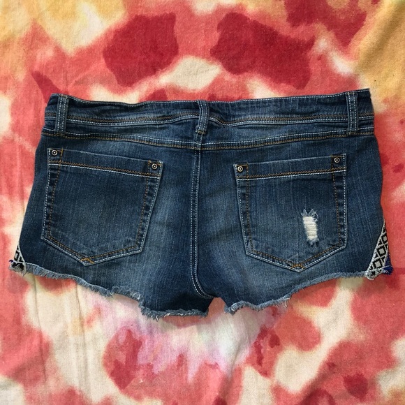 Denim Short shorts size 13 - Picture 2 of 2